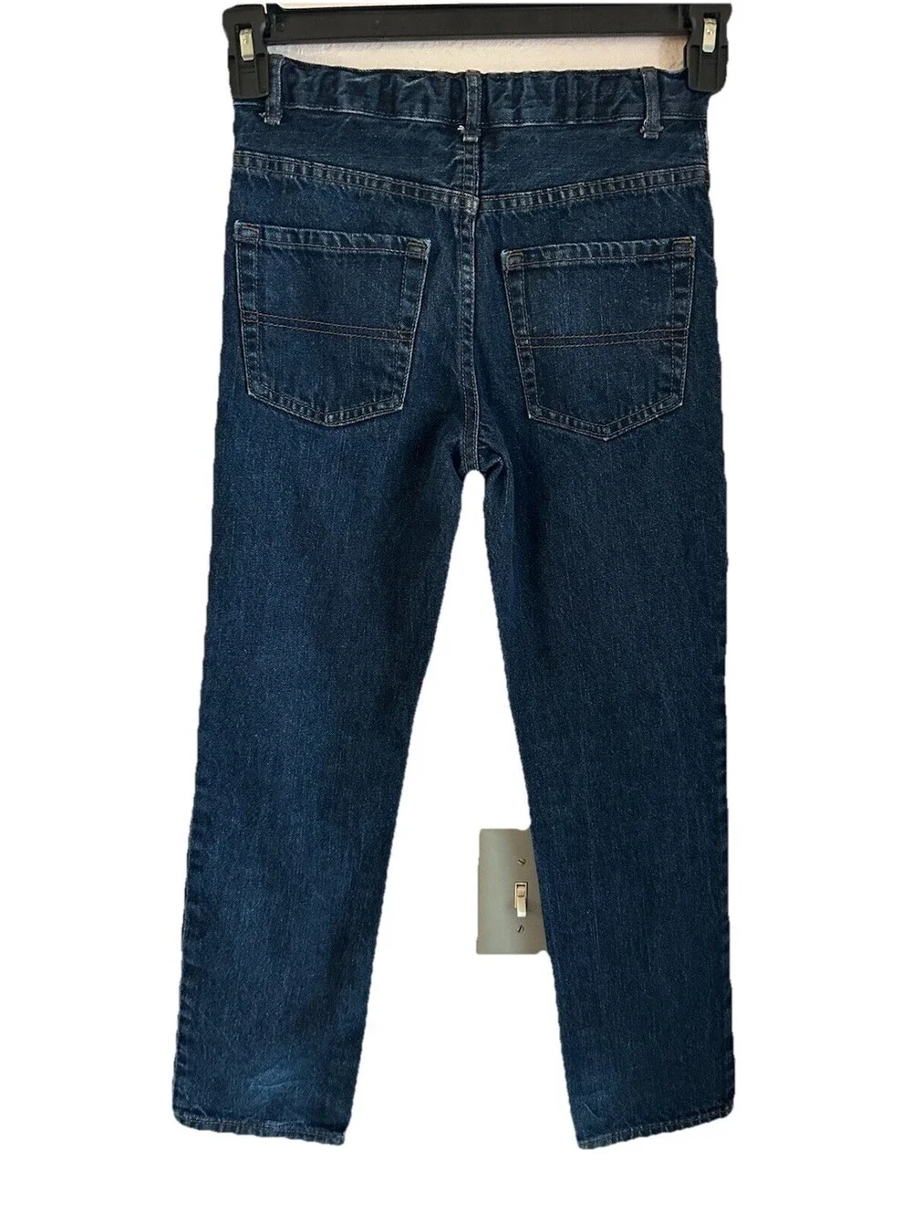 Childrens Place Straight Fit Jeans Boys Size 10 Medium/Dark Wash Minimal Wear